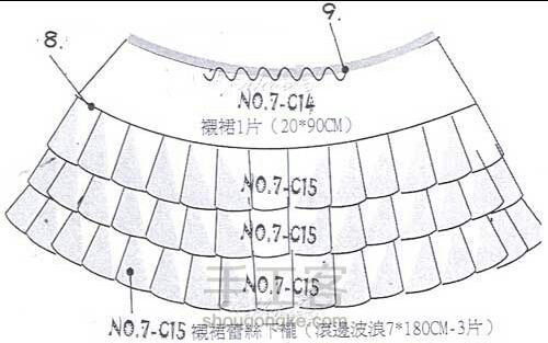 bjd娃衣转 第5步