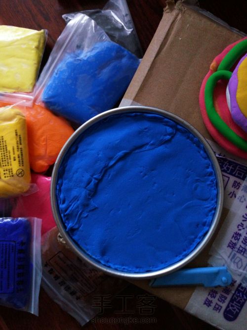 粘土蛋糕 第2步