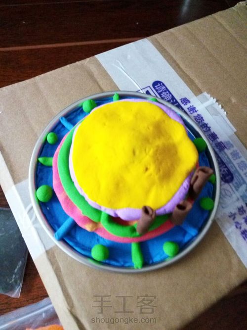 粘土蛋糕 第5步
