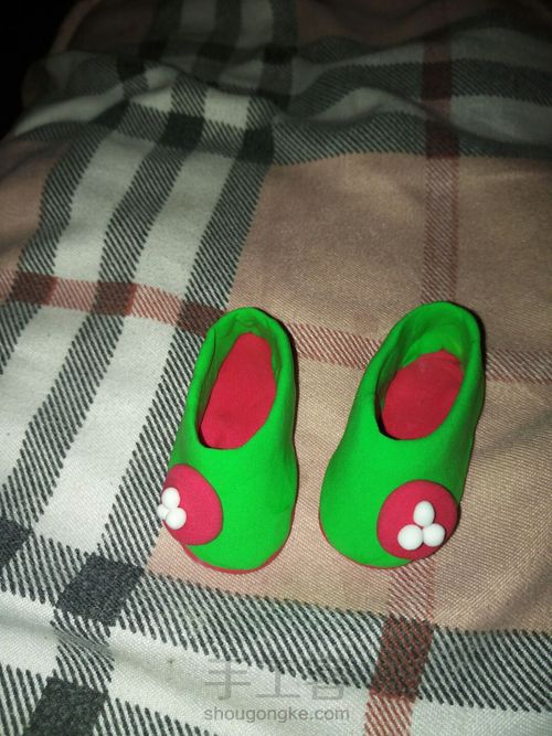 可爱公主鞋 第2步