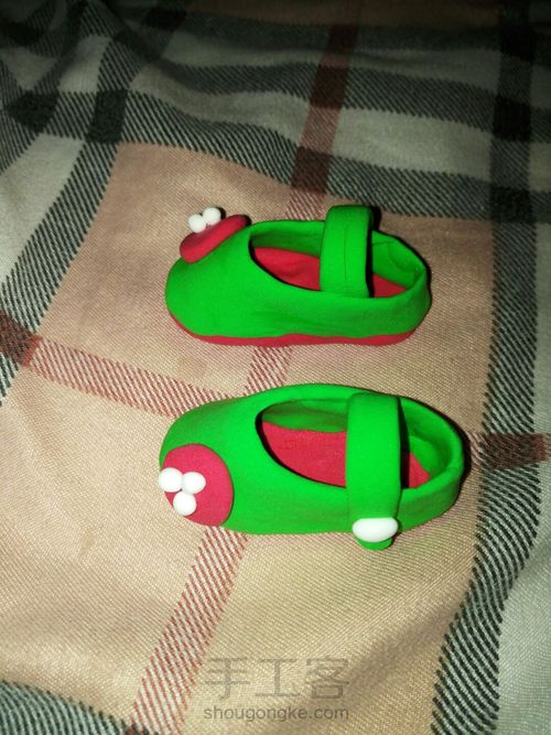 可爱公主鞋 第4步