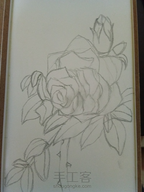 月季花平面软陶制作 第4步