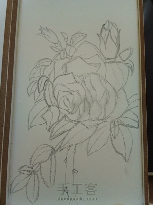 月季花平面软陶制作 第5步