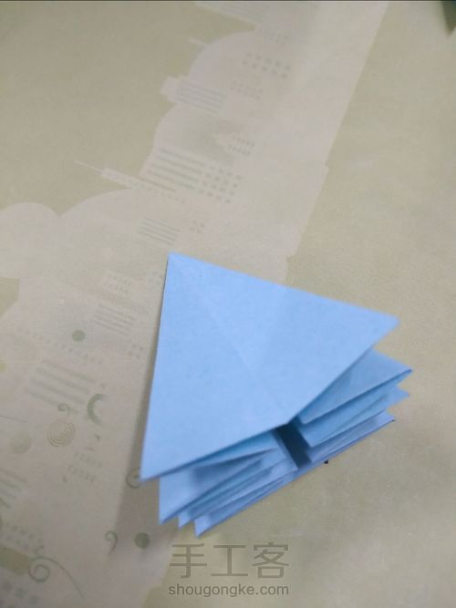 圣诞树折纸(简单) 第10步