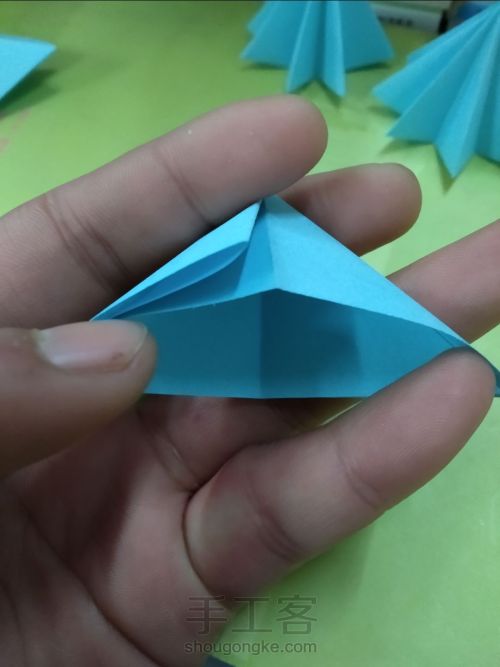 圣诞树折纸（简单） 第5步