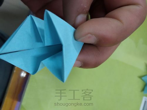 圣诞树折纸（简单） 第9步