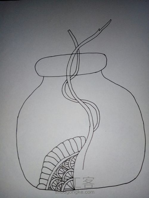 治愈的花瓶 第2步