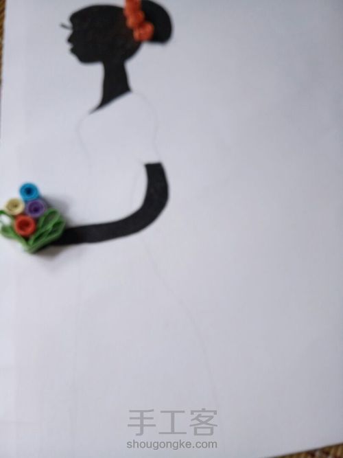 纸衍新娘 第2步