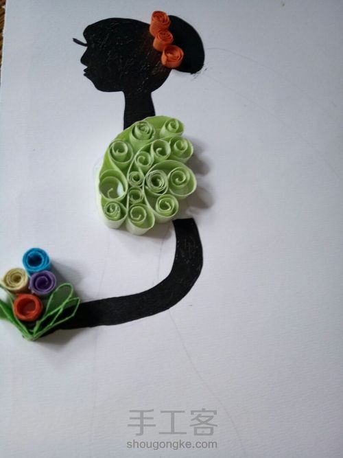 纸衍新娘 第3步