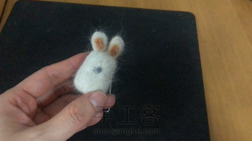 (原创)薅狗毛,送给狗一只小兔子 第7步