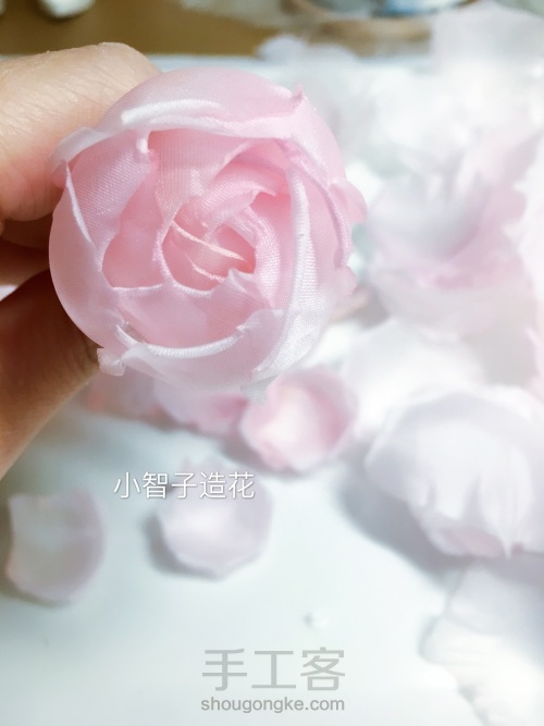 粉色浪漫玫瑰（烫花） 第5步