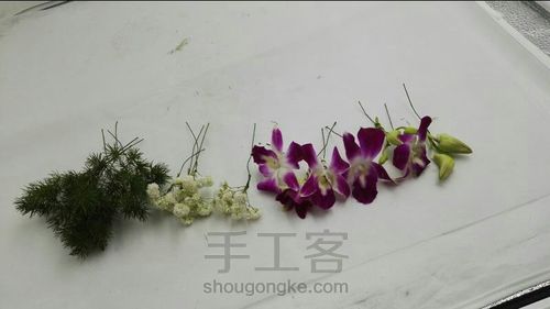 鲜花唯美花环 第3步