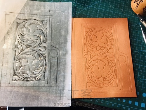 满雕笔记本记账本 第7步