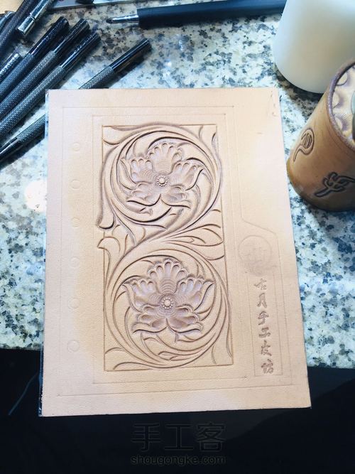 满雕笔记本记账本 第11步