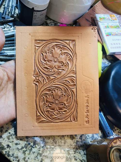 满雕笔记本记账本 第12步