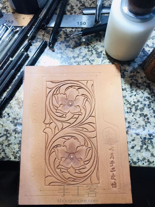 满雕笔记本记账本 第10步