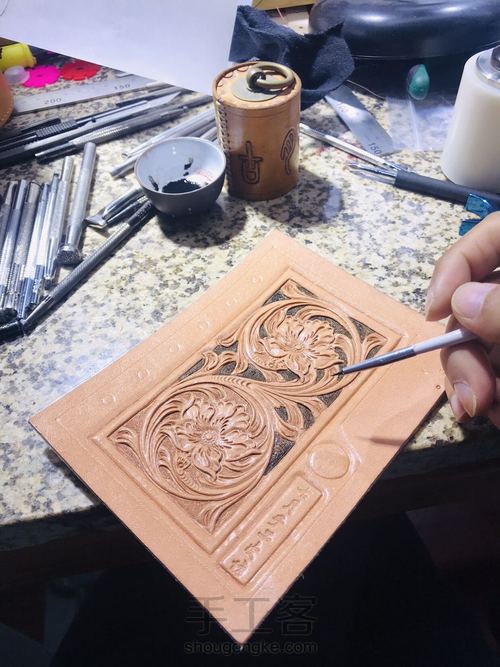 满雕笔记本记账本 第22步