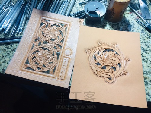 满雕笔记本记账本 第23步