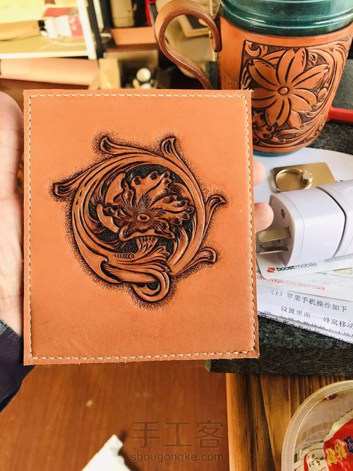 满雕笔记本记账本 第35步