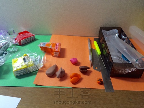 软陶小饰品之挂饰 毛衣链 吊坠 第11步