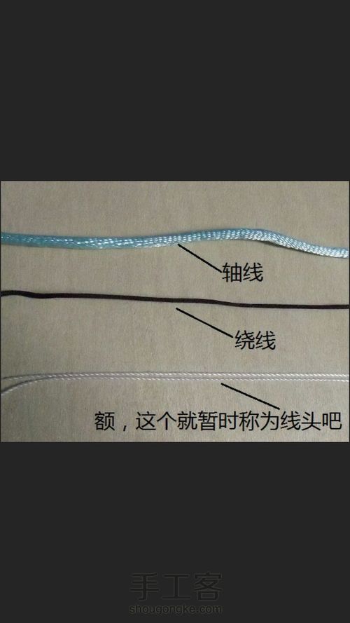 无痕绕线 第1步