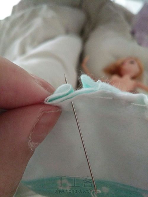 印花舞裙 第7步