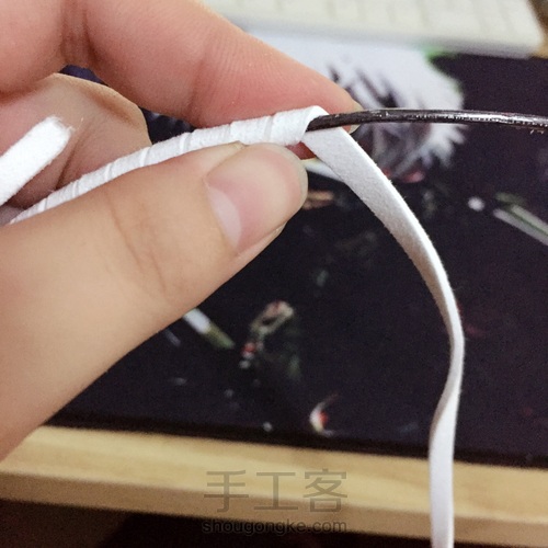花：捕梦网 祝你好梦 第2步