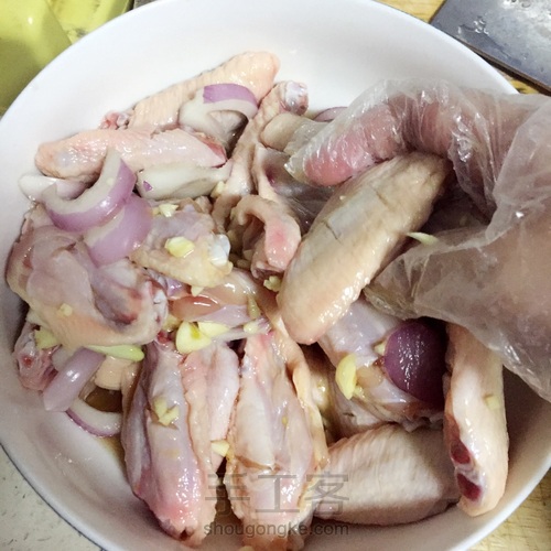 花：自己做炸鸡 第2步