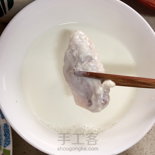 花：自己做炸鸡 第6步