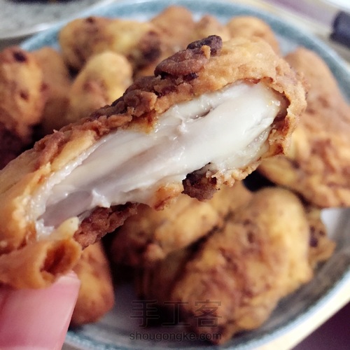 花：自己做炸鸡 第13步