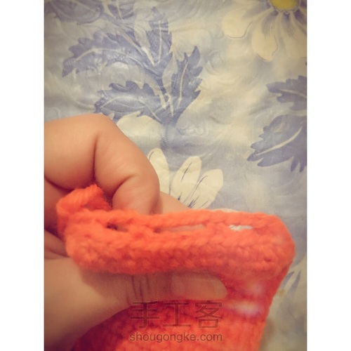 毛线钩织苹果手机壳 第15步