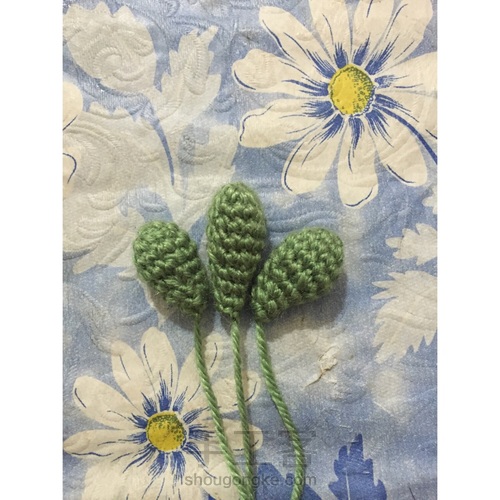 毛线钩织苹果手机壳 第19步