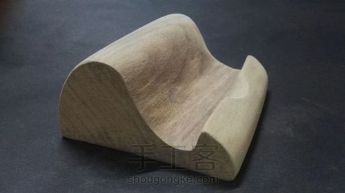 哒哒~黑胡桃木手机支架( ｰ̀εｰ́ ) 第7步