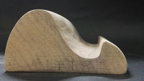 哒哒~黑胡桃木手机支架( ｰ̀εｰ́ ) 第8步