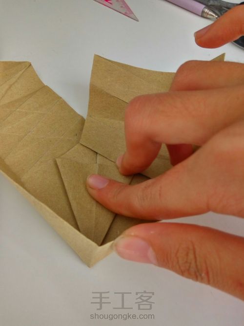 爱心纸盒 第38步