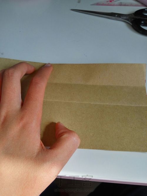 爱心纸盒 第5步
