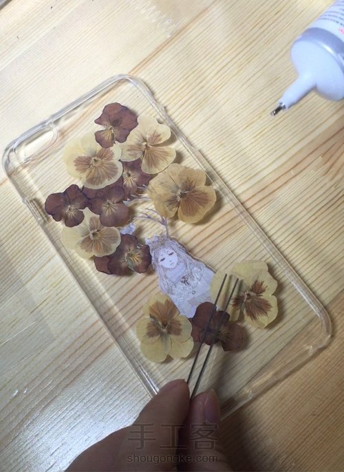 唯美手机壳制作教程 第8步