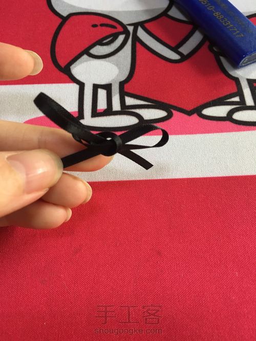 气质款一字夹 第7步