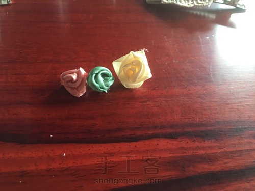 玫瑰花一字夹 第11步