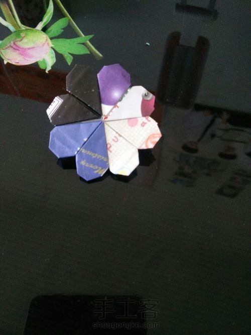 四叶草折法2 第10步