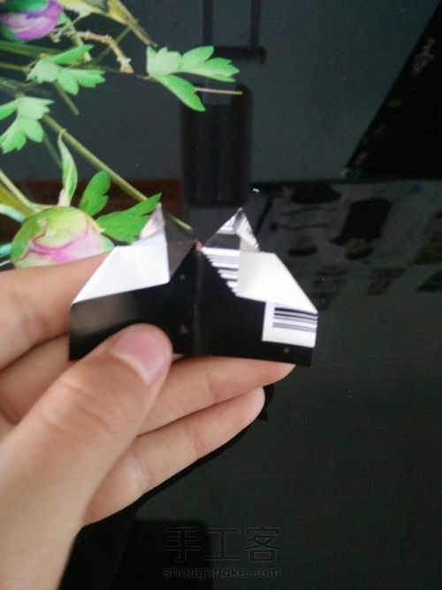 四叶草折法2 第6步