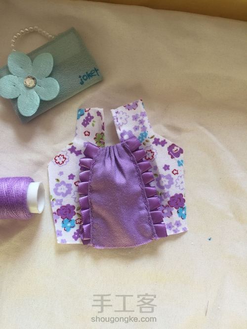 lo裙，田园风 第4步