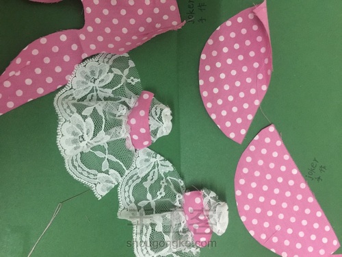 超粉嫩连衣裙 第4步