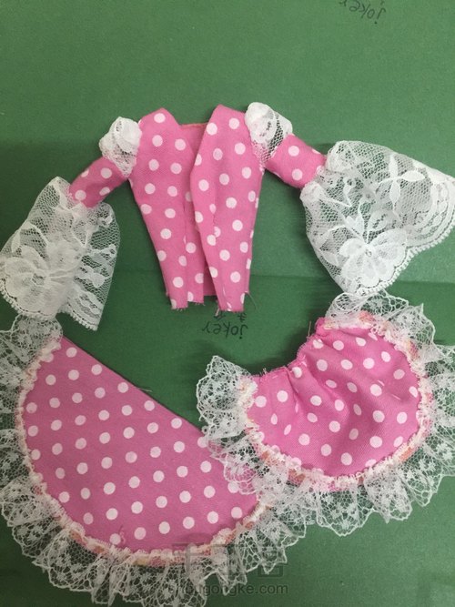 超粉嫩连衣裙 第5步