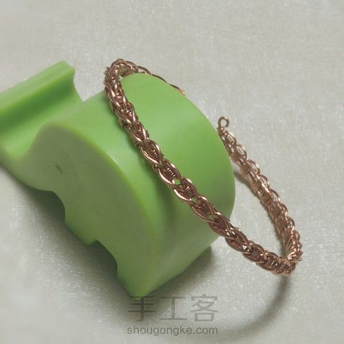 绕线手镯 第14步