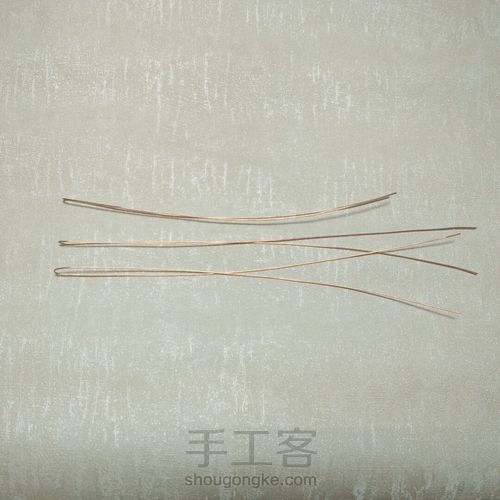 绕线手镯 第2步