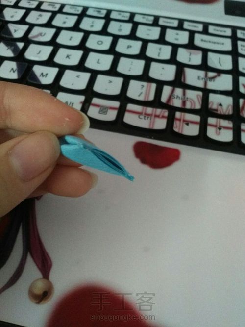 古风发饰--发箍,各种颜色的都很好看 第16步