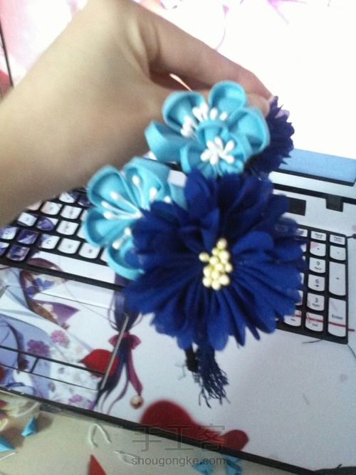 古风发饰--发箍,各种颜色的都很好看 第21步