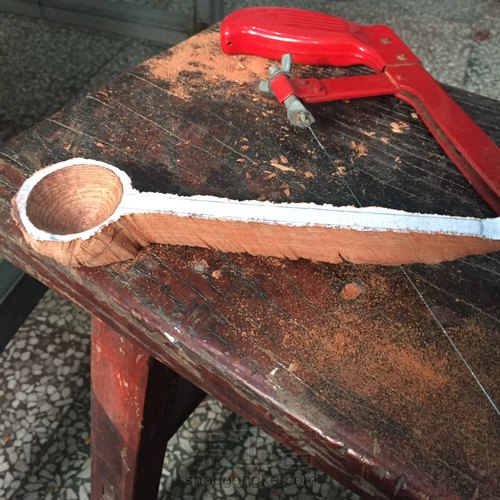 木勺制作教程 第2步