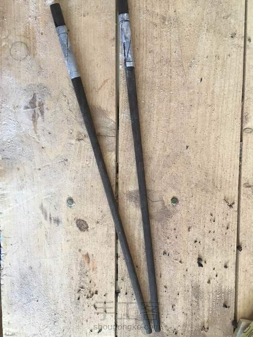 做双筷子 第3步